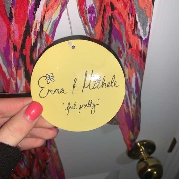 Stunning Emma & Michele multi colour maxi dress - Picture 2 of 6